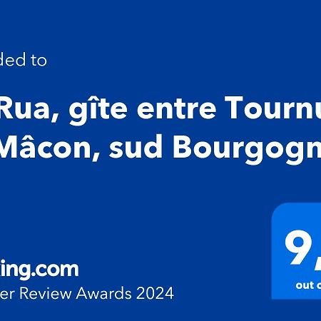 Gite La Rua, Entre Tournus Et Macon, Sud Bourgogne Montbellet Ngoại thất bức ảnh