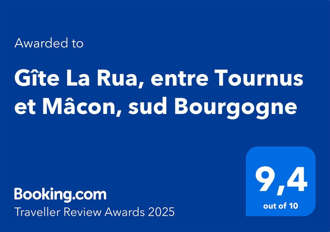 Gite La Rua, Entre Tournus Et Macon, Sud Bourgogne Montbellet Ngoại thất bức ảnh